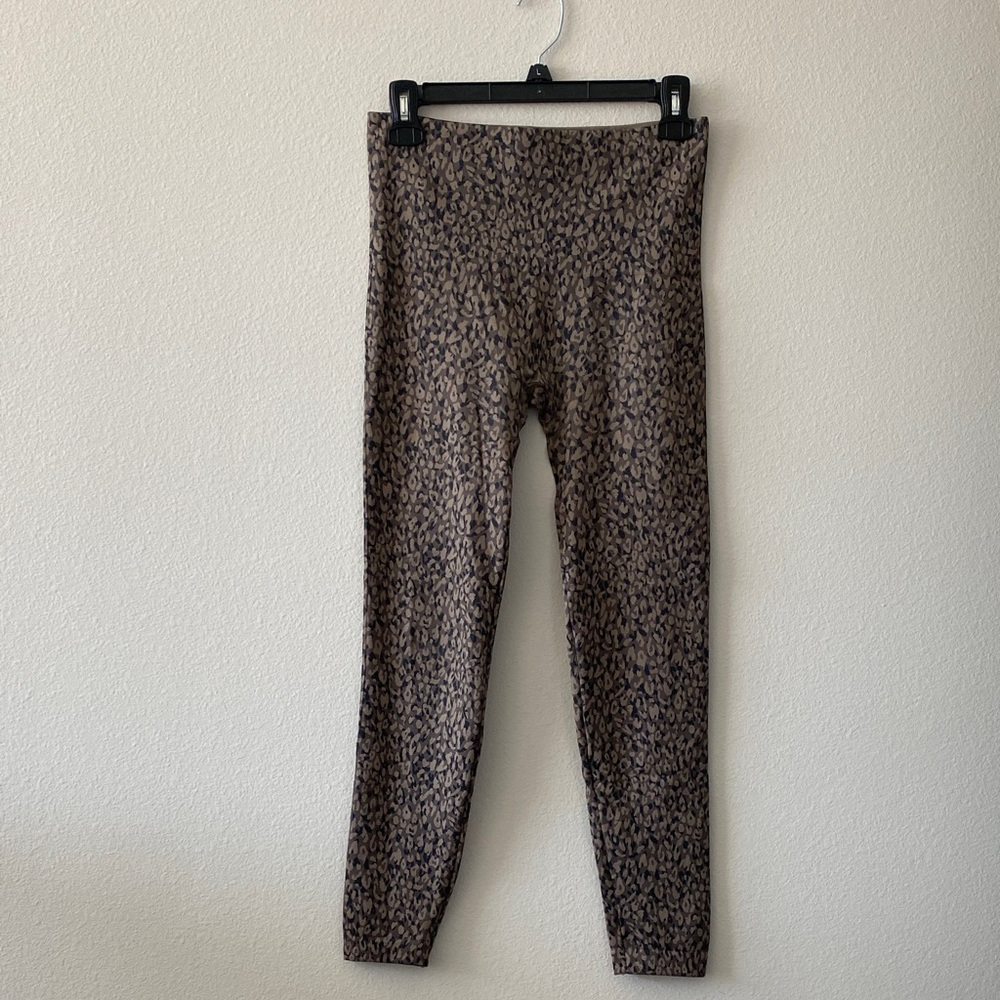 SPANX Animal Print Leggings - Brown